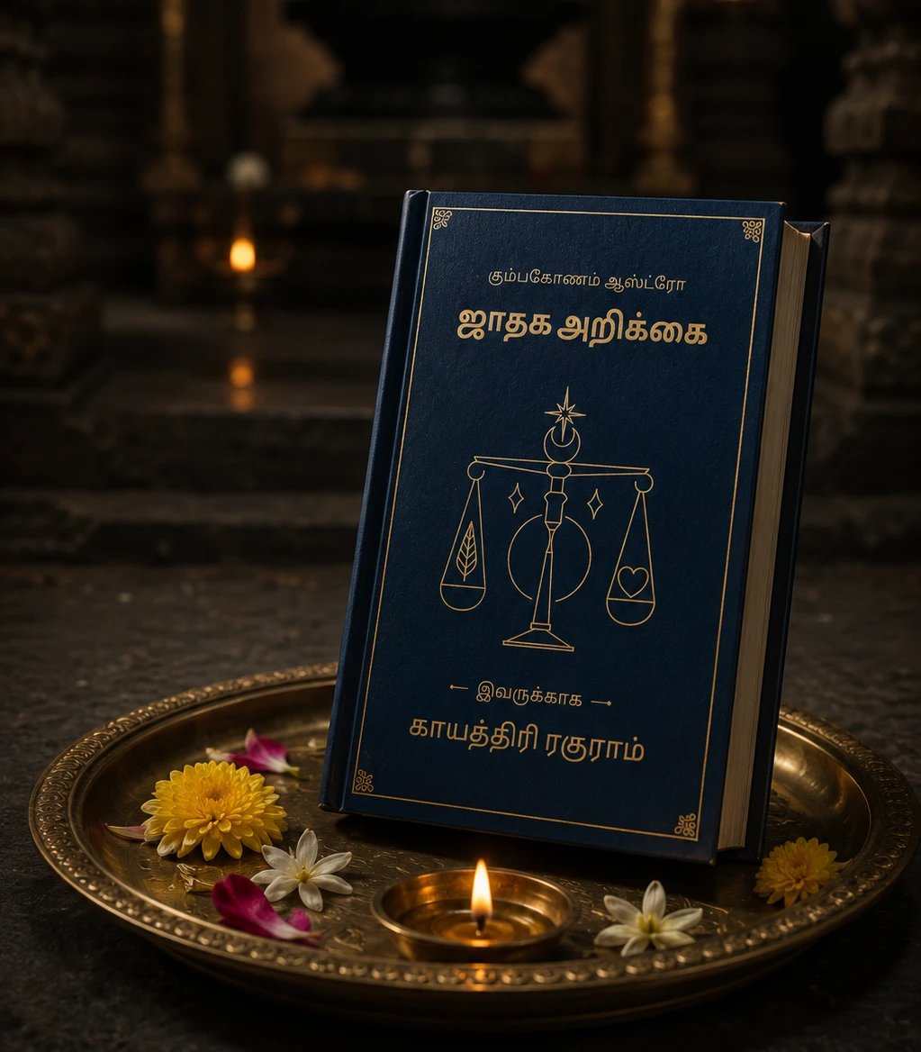 கையெழுத்து ஜாதகக் குறிப்பு புத்தகம்